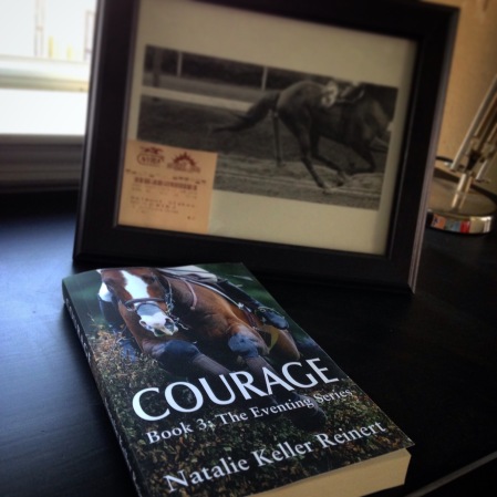 Get your paperback edition of COURAGE with handwritten notes and special equestrian extras!